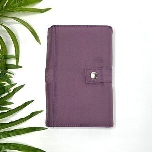 REAL SIMPLE Purple 5x7 Expanding Coupon and Receipt Organizer